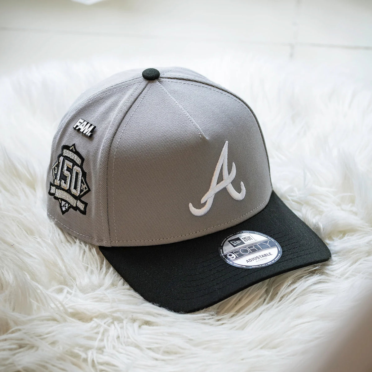 NEW ERA 9FORTY A-FRAME MLB 150TH ANNIVERSARY ATLANTA BRAVES TWO TONE