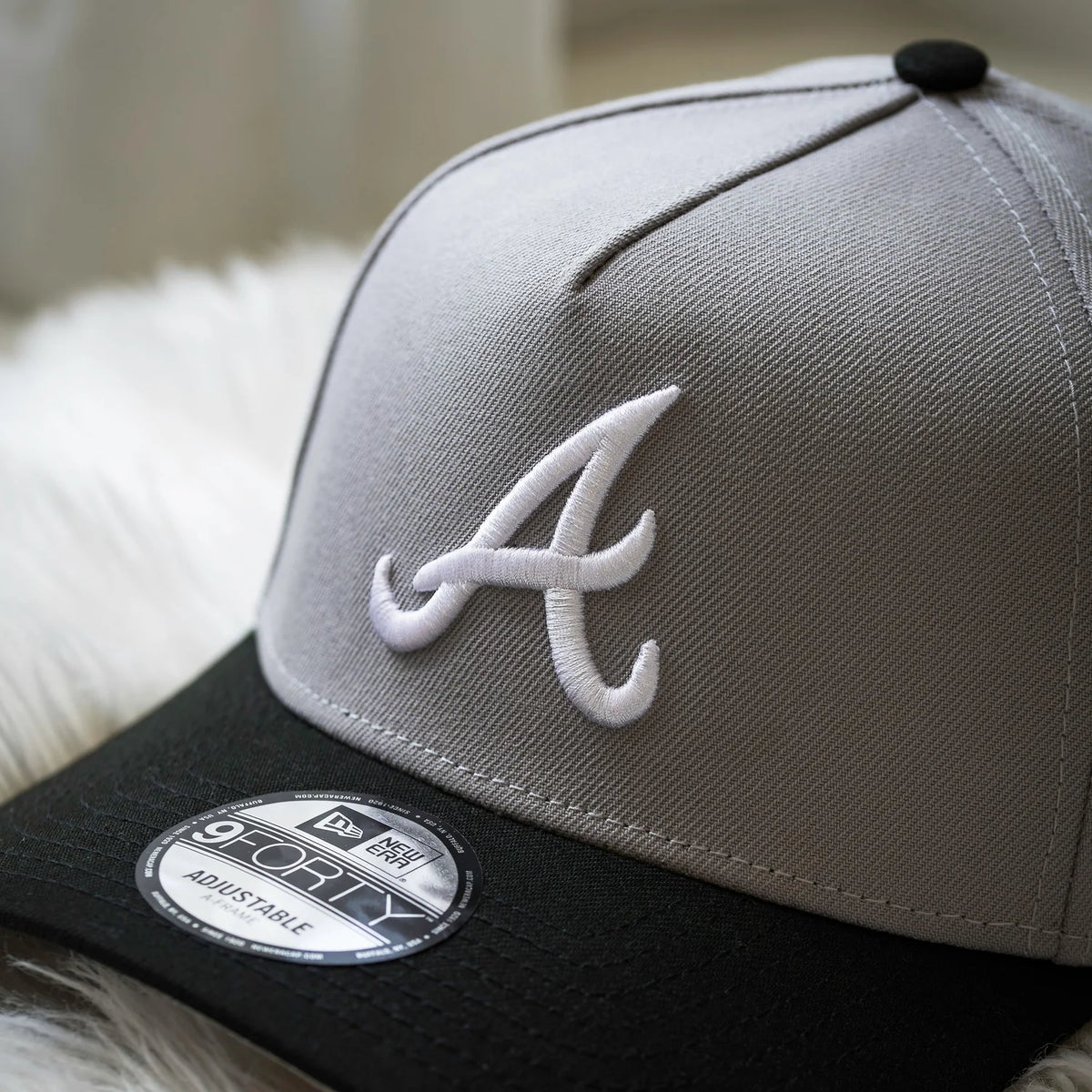 NEW ERA 9FORTY A-FRAME MLB 150TH ANNIVERSARY ATLANTA BRAVES TWO TONE
