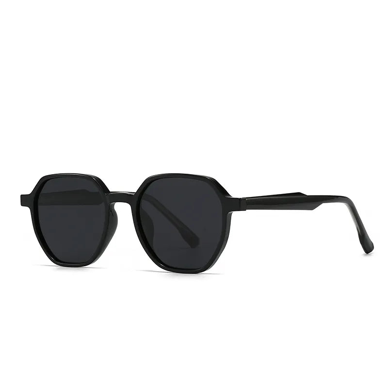 pixco Modern Style PC Polarized UV400 Black Sunglasses
