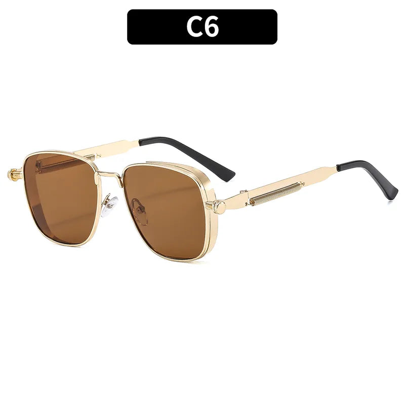 Square Full Frame Men's Sunglasses