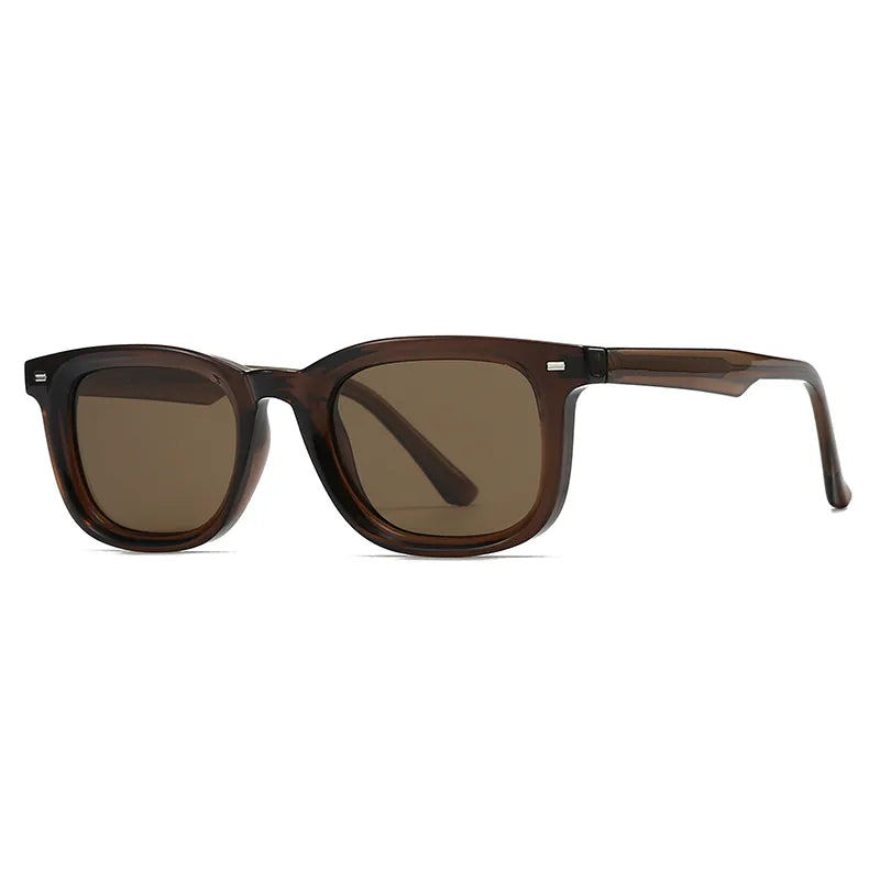 Retro grade Matte Brown Men Sunglasses