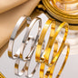 Retro Silver and Golden Bracelet