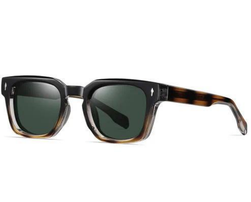 Classic Square – Black Gradient / Dark Green