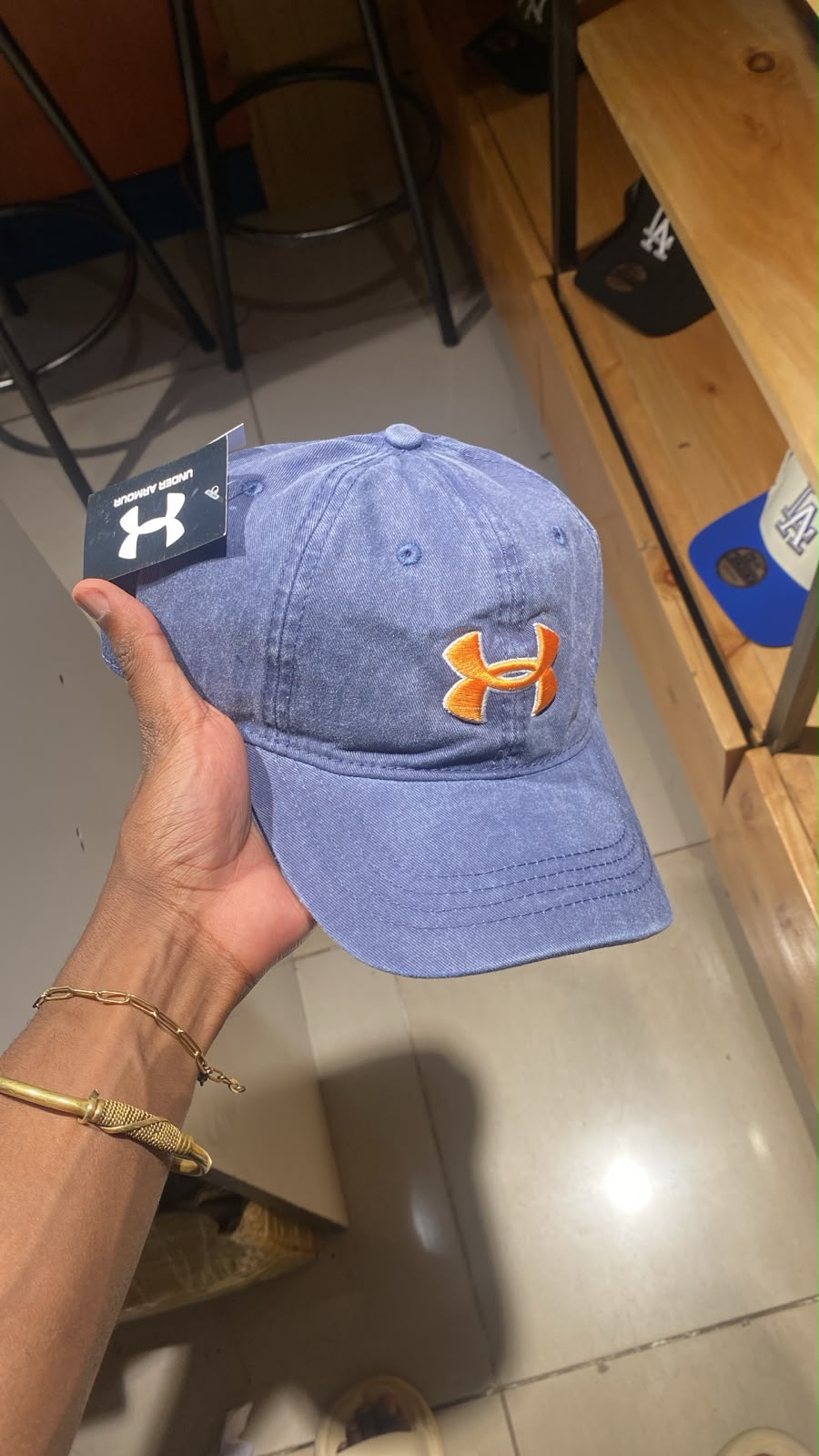 Under Armour Faded Blue Cap