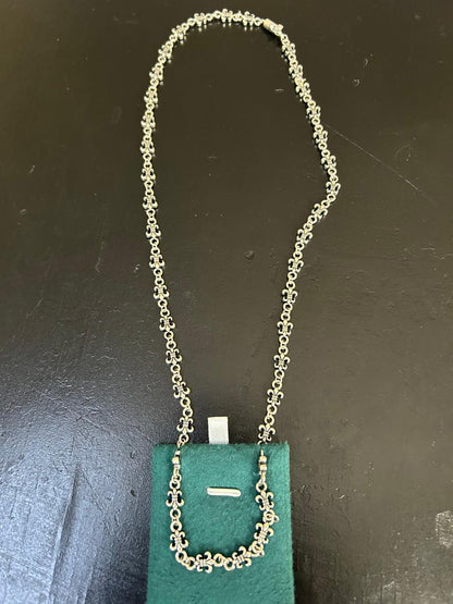 "The Alchemist" Ornate Fleur Link Chain