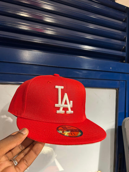 Los Angeles Dodgers – 59FIFTY Authentic Fitted – Scarlet Red