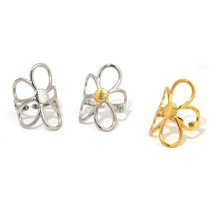 Retro Flower Stainless steel (2pcs)