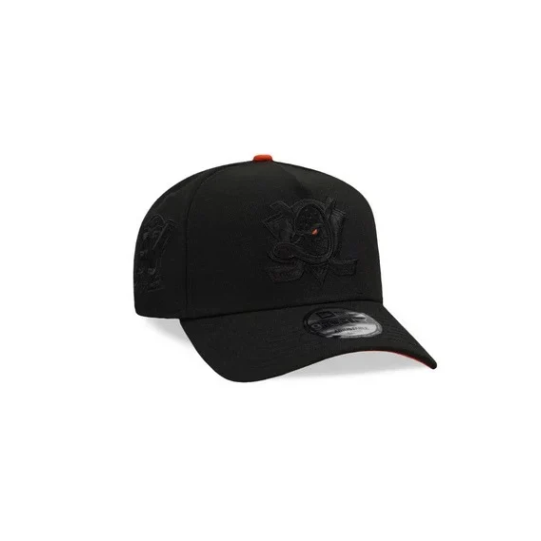 New Era Anaheim Ducks 30th Anniversary Blackout Orange Pop Prime Edition