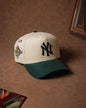 New Era 9FORTY A-Frame New York Yankees Two-Tone Corduroy Snapback Hat.