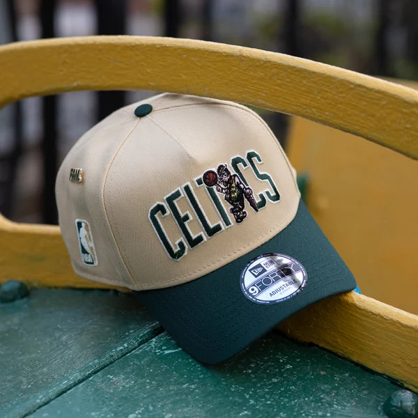 New Era Boston Celtics 'Vintage' 9FORTY A-Frame Snapback