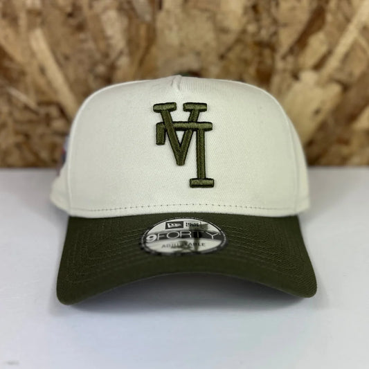 Los Angeles Dodgers Inverted – 9FORTY – Off-White/Olive