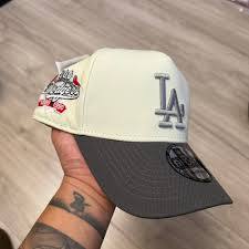 Los Angeles Dodgers New Era 9FORTY – Two-Tone Anniversary – Cream/Gunmetal