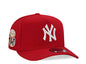 New York Yankees New Era 9FORTY – World Series Trophy Patch – Scarlet Red