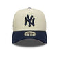 New York Yankees New Era 9FORTY – Heritage Two-Tone – Cream/Navy