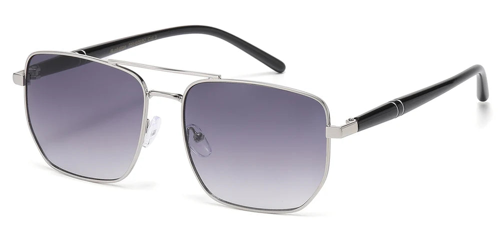 men's square aviator sunglasses