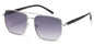 men's square aviator sunglasses