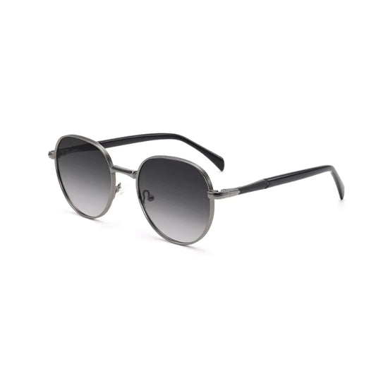 retro-vintage round metal sunglasses