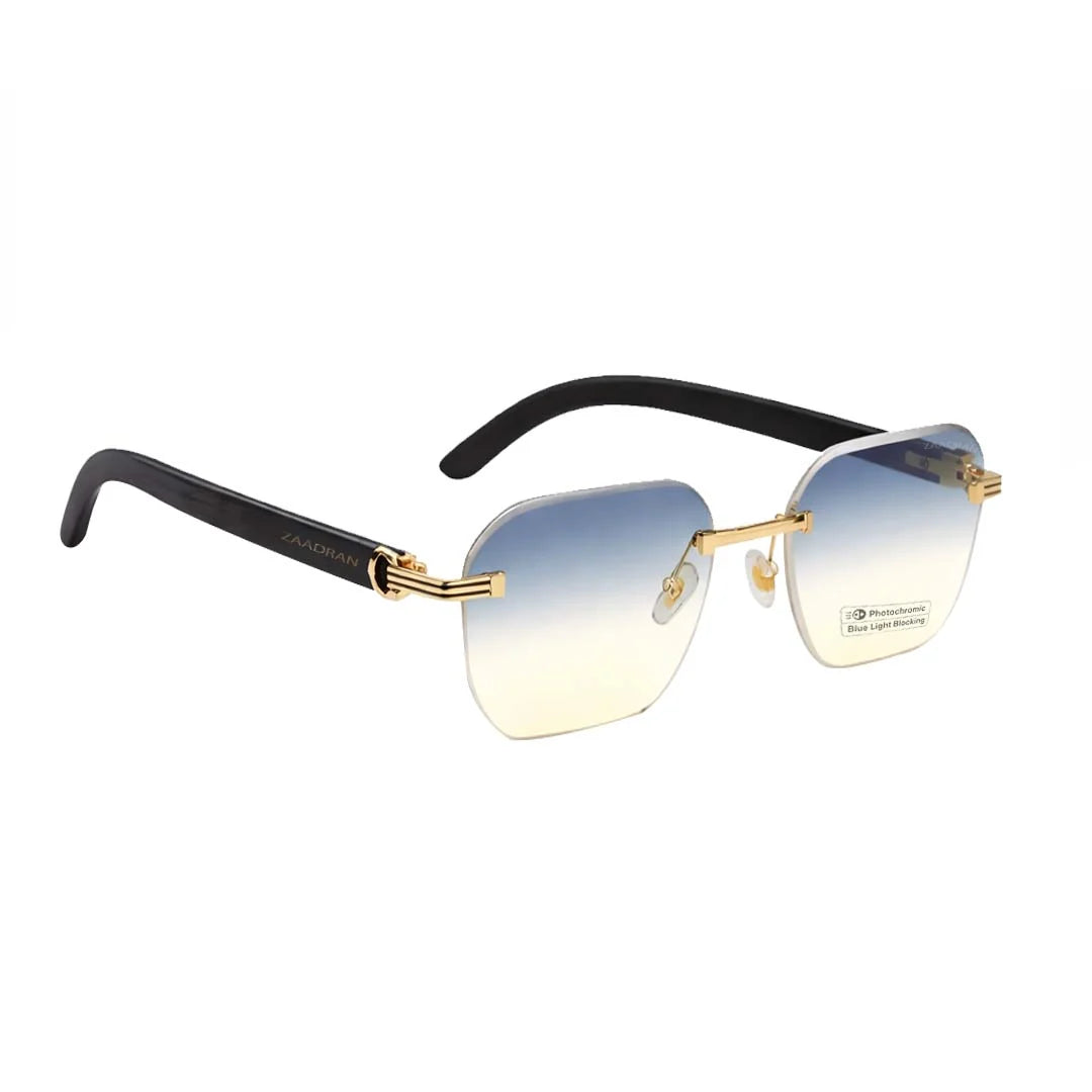 Frameless Diamond Edge Cutting Simple Square Fashionable Men glasses