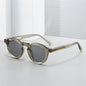 Round Rivets unisex sunglasses jelly colour