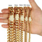 Miami Cuban link chain Gold with different widths