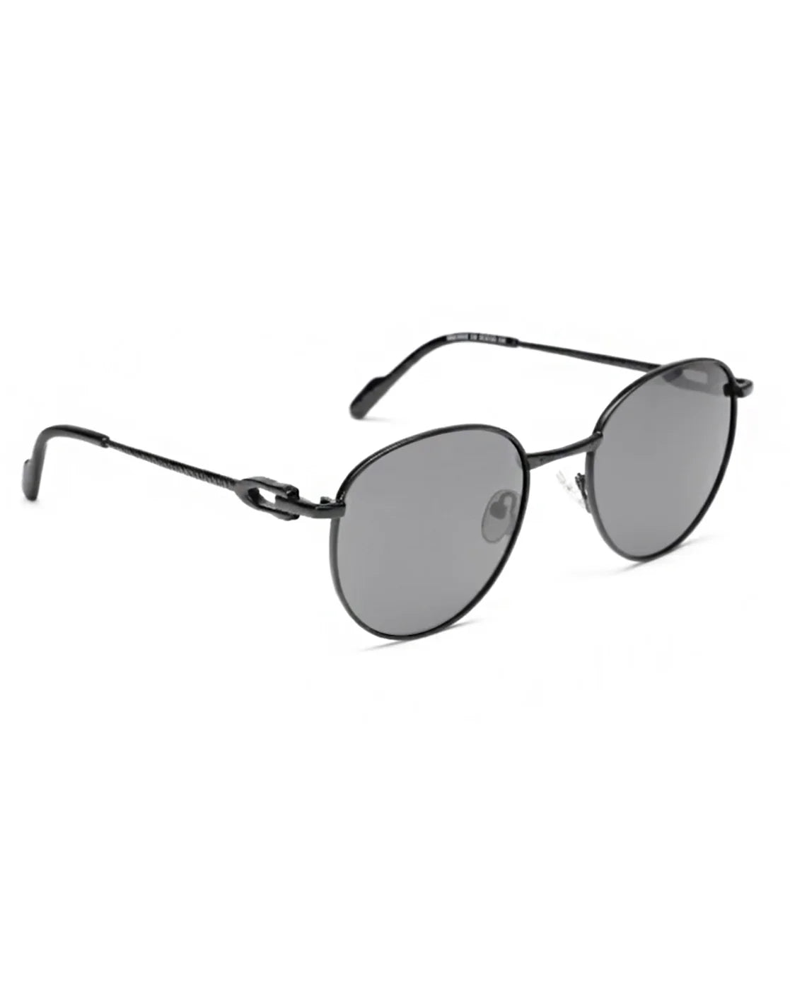 vintage oval-style metal punk sunglasses