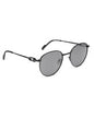 vintage oval-style metal punk sunglasses