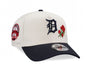 New Era Detroit Tigers "Chrome Black Roses" 9FORTY A-Frame Snapback Hat
