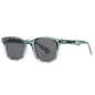 Retro  Narrow Frame Sunglasses Street Fashion Snapshots Modern Charm Vintage Sun Glasses Black Round Full Frame Unisex