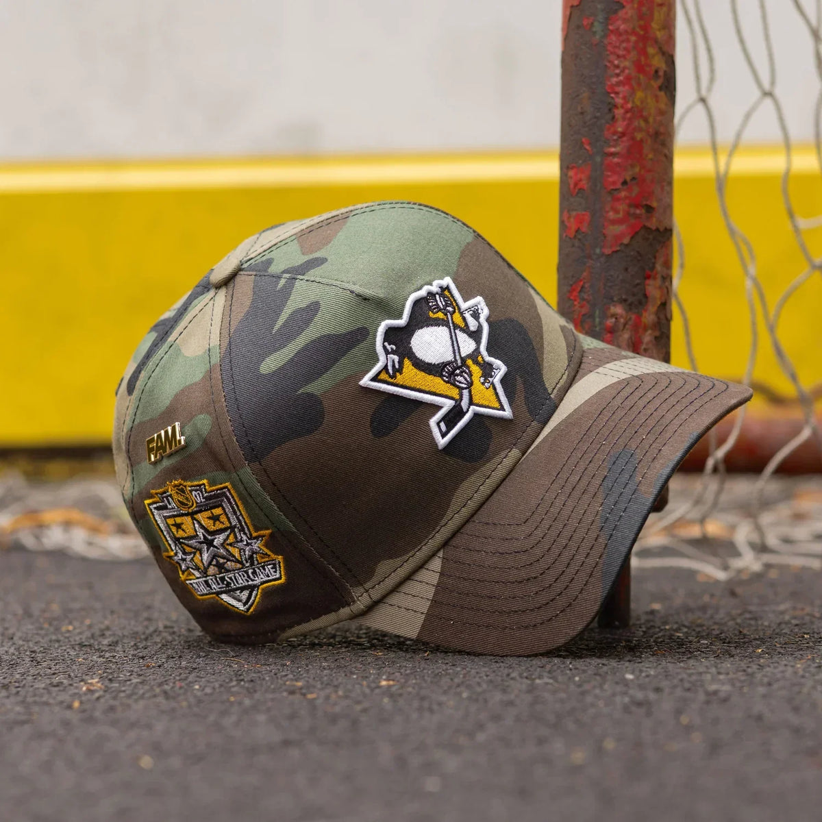 Pittsburgh Penguins NHL Camouflage 9FORTY A-Frame Cap