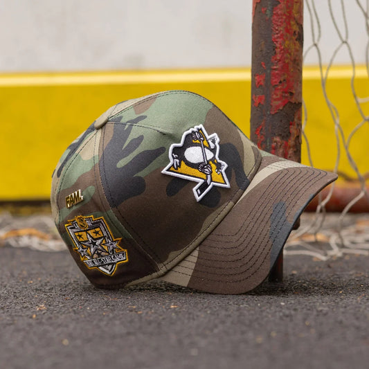 Pittsburgh Penguins NHL Camouflage 9FORTY A-Frame Cap