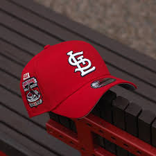New Era 9FORTY A-Frame St. Louis Cardinals Busch Stadium Scarlet Snapback Cap