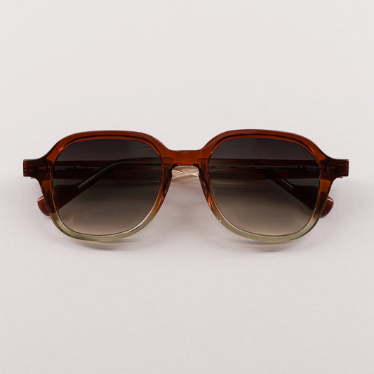 Square Full Frame Sunglasses with PC Lens