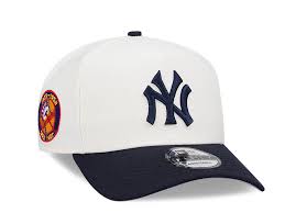 New Era New York Yankees 50th Anniversary Chrome Two-Tone 9FORTY A-Frame Snapback Hat.