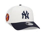 New Era New York Yankees 50th Anniversary Chrome Two-Tone 9FORTY A-Frame Snapback Hat.