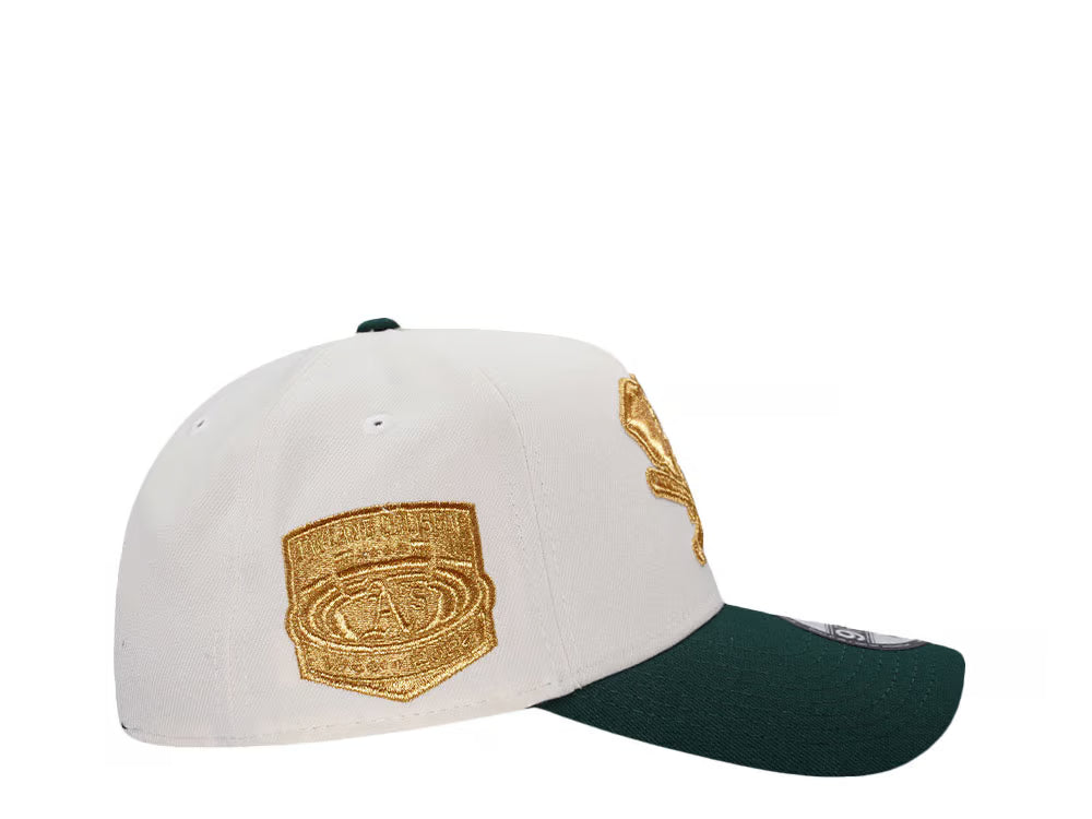 New Era Oakland Athletics Stadium Chrome Two Tone Edition 9FORTY A-Frame Snapback Hat