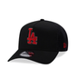 9Forty A-Frame Trucker Hat combines a structured black panel design with a classic curved peak.