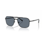 Men's Sunglasses With Double Bridges Spring Temple Tips Blue Light Blocking