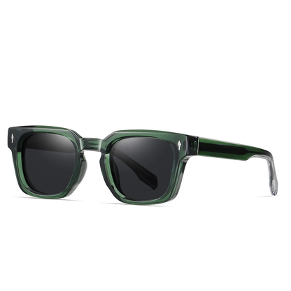 Boulevard Men's Polarized Sunglasses Square Frame
