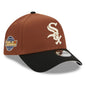 Chicago White Sox New Era Brown Harvest A-Frame 9FORTY Adjustable Hat