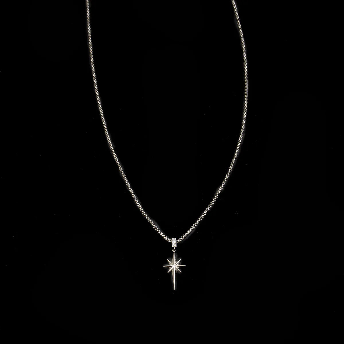 inlaid zircon Men Chain