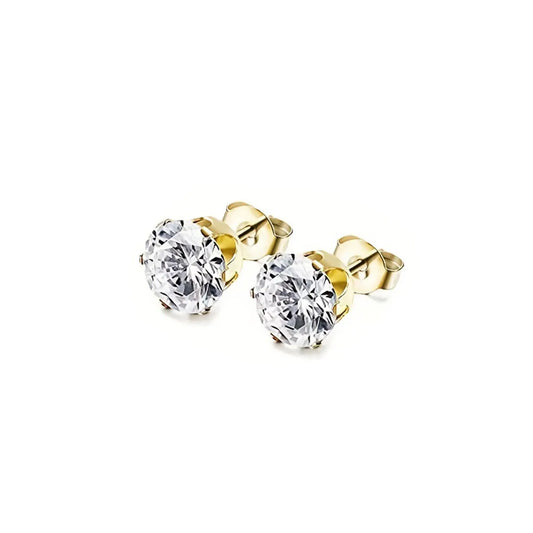 Rounded unisex Ear Studs