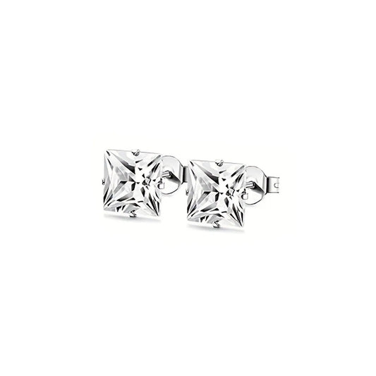 Square 340 Unisex Ear Studs