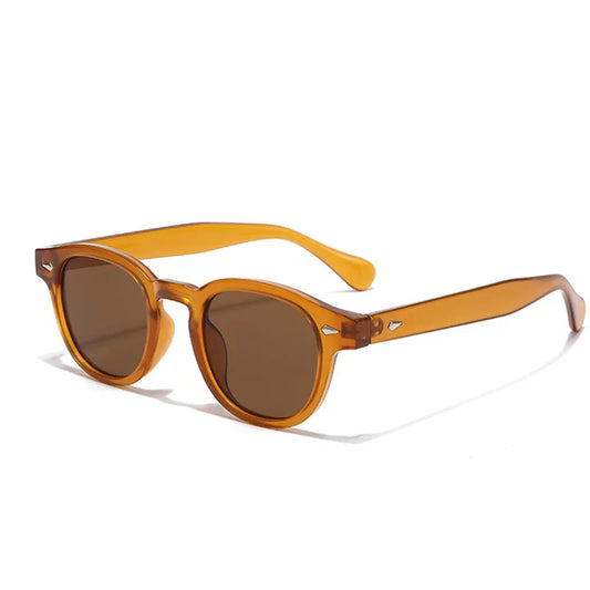 Retro brown Unisex sunglasses