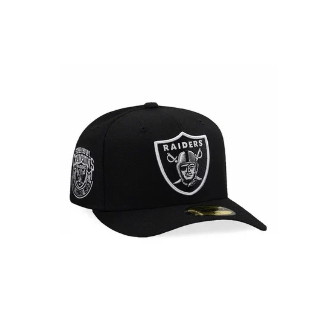 New Era Las Vegas Raiders Super Bowl Champions A-Frame Snapback Hat,