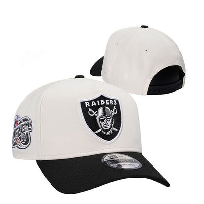 Las Vegas Raiders– New Era 9FORTY – Off-White/Black
