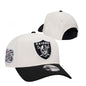 Las Vegas Raiders– New Era 9FORTY – Off-White/Black