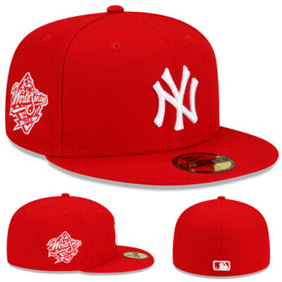 New Era New York Yankees Red Fitted