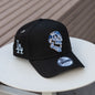 New Era Los Angeles Dodgers 9FORTY A-Frame Sugar Skull Snapback Cap.